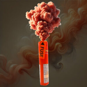 Fumigène orange 1 minute