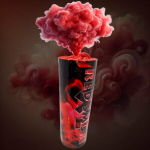 Fumigène XL rouge